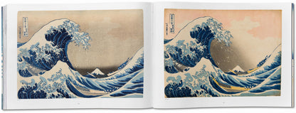 Hokusai. Thirty-six Views of Mount Fuji (German, French, English)