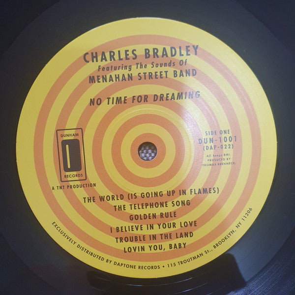 Charles Bradley Featuring The Sounds Of Menahan St - No Time For Dreaming (Vinyl) | Mint (M) Mint (M)