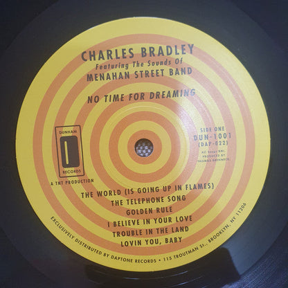 Charles Bradley Featuring The Sounds Of Menahan St - No Time For Dreaming (Vinyl) | Mint (M) Mint (M)