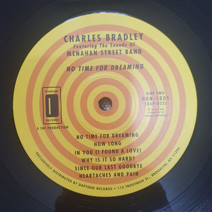 Charles Bradley Featuring The Sounds Of Menahan St - No Time For Dreaming (Vinyl) | Mint (M) Mint (M)