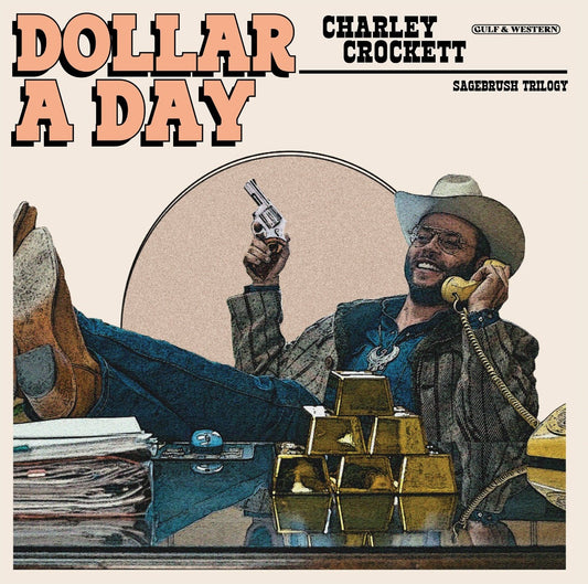 Charley Crockett - Dollar A Day (Indie Exclusive) [Pale Cornflower Blue Vinyl] | Mint (M) Mint (M)
