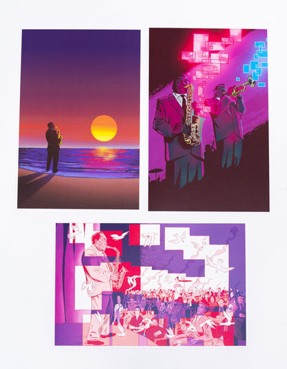 Dave Chisholm 3-Book Deluxe Bundle: Miles Davis, Blue Note Records & Charlie Paker