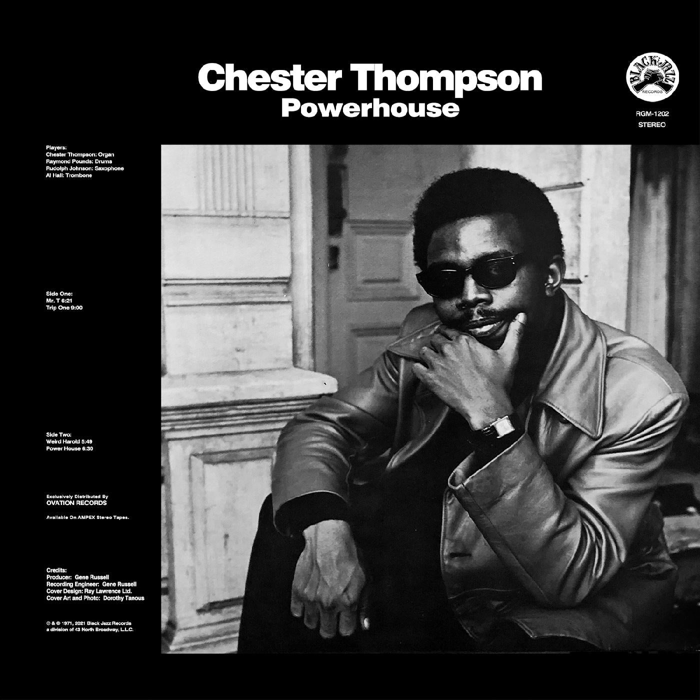 Chester Thompson - Powerhouse (Blue With Black Swirl VINYL) | Mint (M) Mint (M)