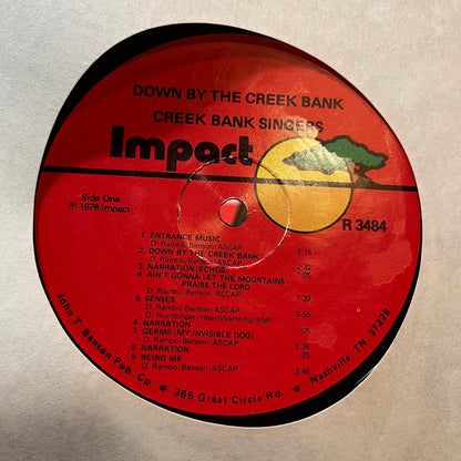 Dottie Rambo - Down By The Creek Bank (VINYL & BOOK)*SIGNED* | Excellent+ (EX+) Excellent+ (EX+)