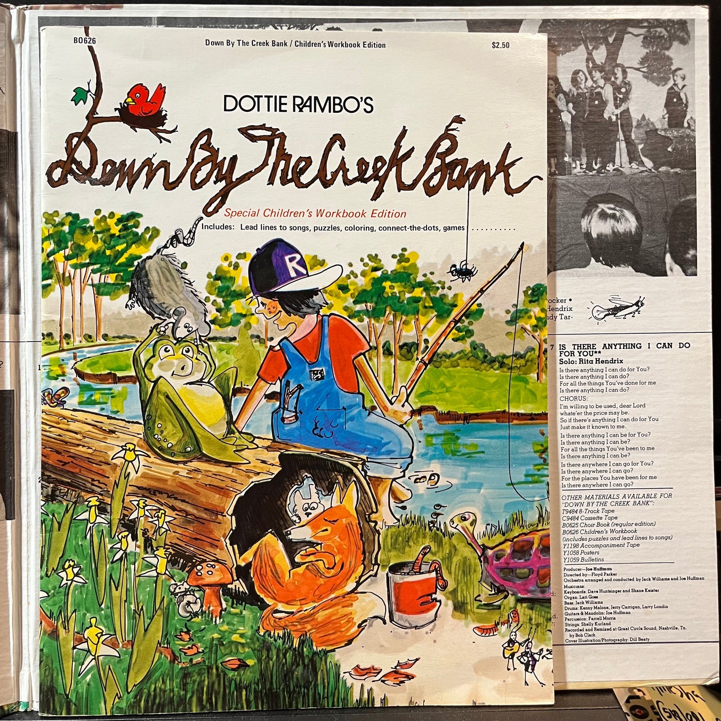 Dottie Rambo - Down By The Creek Bank (VINYL & BOOK)*SIGNED* | Excellent+ (EX+) Excellent+ (EX+)