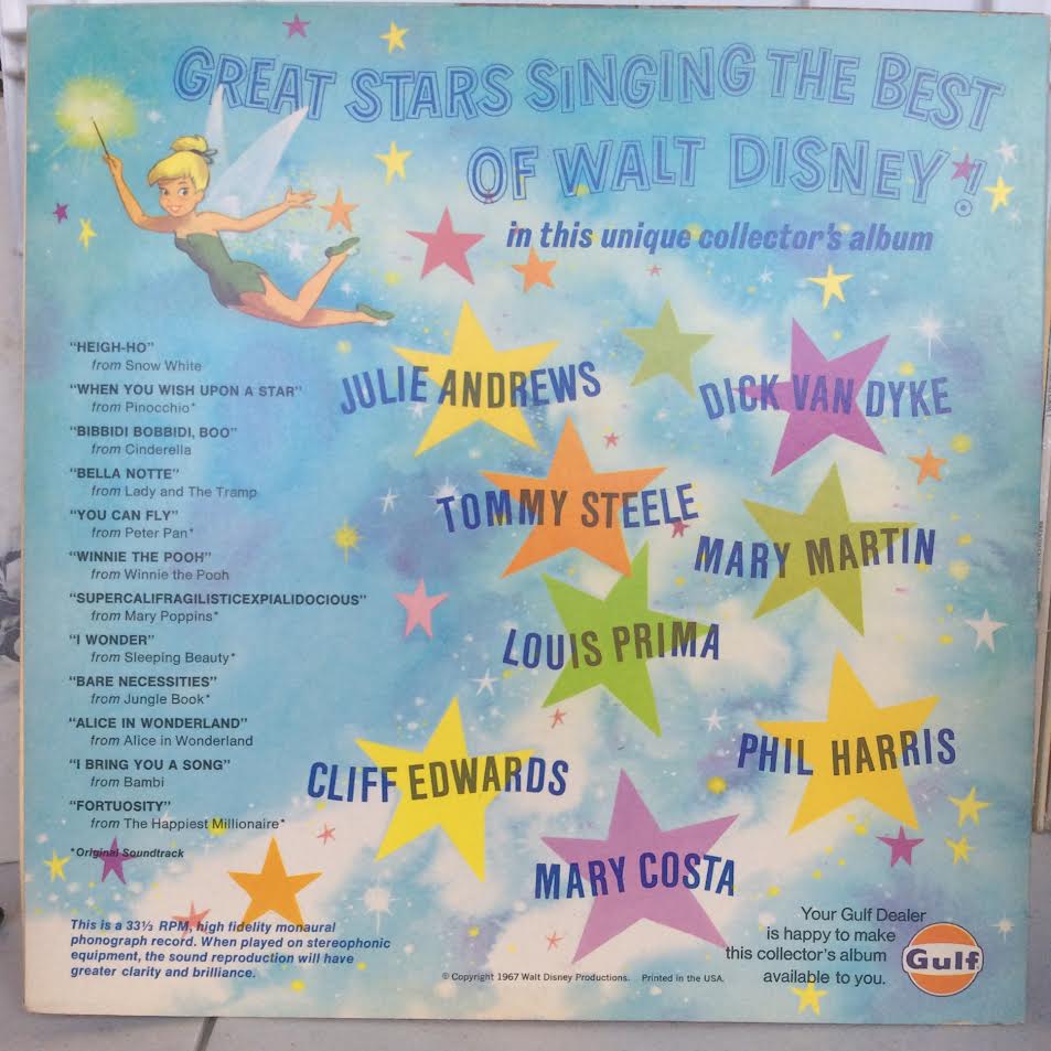Various - Walt Disney's Happiest Songs (VINYL) | Excellent+ (EX+) Near Mint (NM)