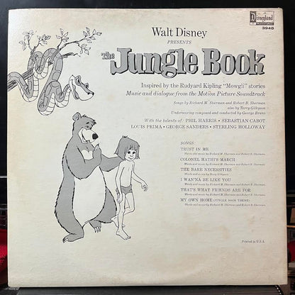 Various - The Story And Songs Of The Jungle Book (VINYL) | Near Mint (NM or M-) Near Mint- (NM-)