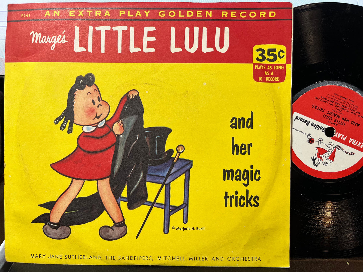 Marge's Little Lulu And Her Magic Tricks (7" VINYL) | Very Good Plus (VG+) Excellent+ (EX+)