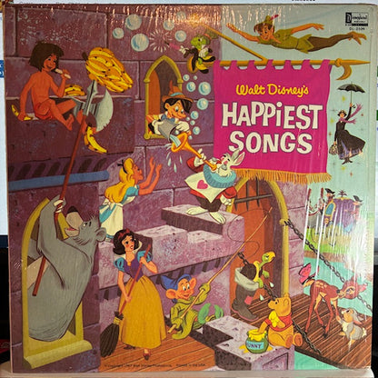Various - Walt Disney's Happiest Songs (VINYL) | Very Good Plus (VG+)