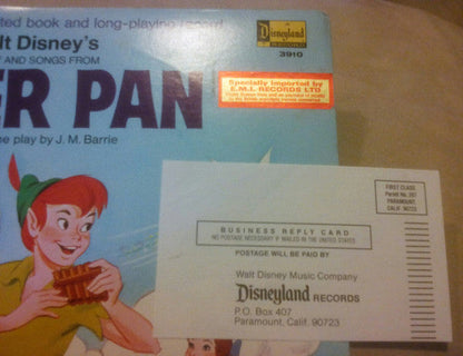 Ginny Tyler - Story And Songs From Peter Pan (VINYL) | Very Good (VG) Very Good (VG)
