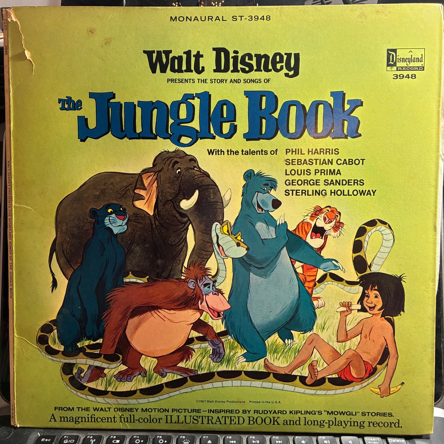 Various - The Story And Songs Of The Jungle Book (VINYL) | Very Good (VG) Very Good Plus (VG+)