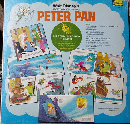 Ginny Tyler - Story And Songs From Peter Pan (VINYL) | Very Good (VG) Very Good (VG)