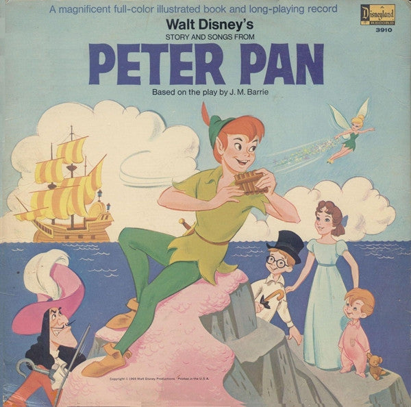 Ginny Tyler - Story And Songs From Peter Pan (VINYL) | Very Good (VG) Very Good (VG)