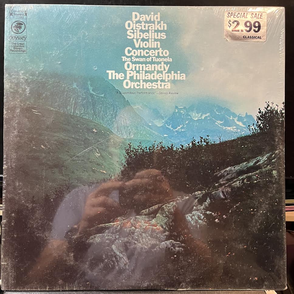 David Oistrach - Concerto In D Minor / The Swan Of Tuonela (VINYL) | Mint (M) Near Mint (NM)