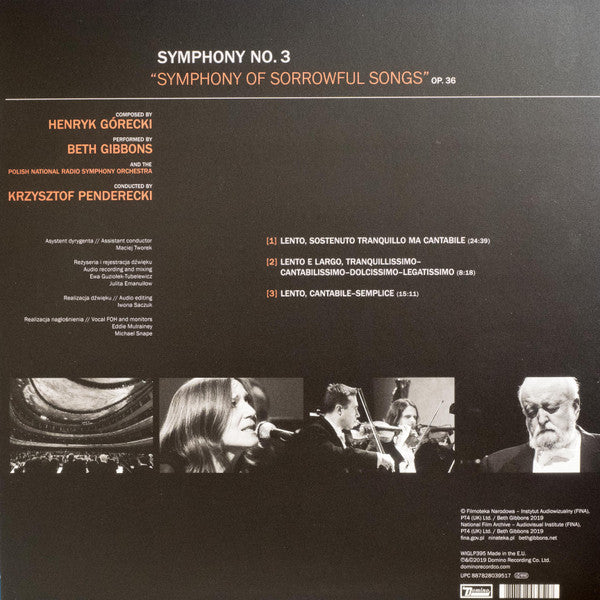 Symphony No. 3 (Symphony Of Sorrowful Songs) Op. 36 | Mint (M) Mint (M)