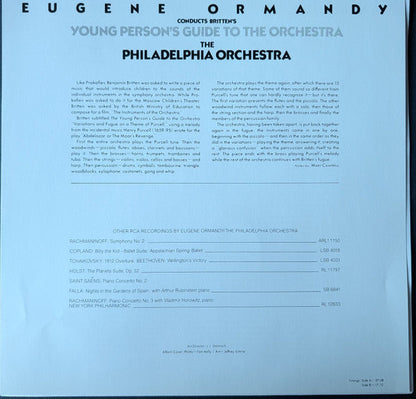 David Bowie & The Philadelphia Orchestra - Peter And The Wolf / Young Person's Guide To The Orchestra (YELLOW VINYL) | Mint (M) Mint (M)