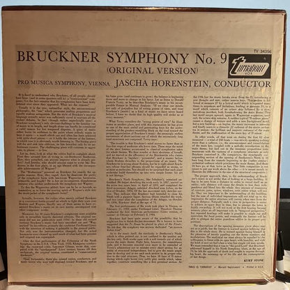 Symphony No. 9 (Original Version) (VINYL) | Mint (M) Mint (M)