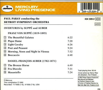 Franz von Suppé - Overtures (CD) | Excellent+ (EX+)