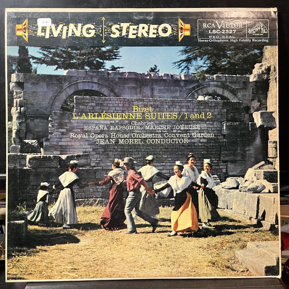 Georges Bizet - L'Arlésienne Suites 1 And 2 / España Rapsodie / Marche Joyeuse (VINYL) | Excellent+ (EX+) Excellent+ (EX+)