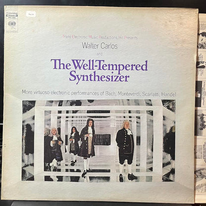 Walter Carlos - The Well-Tempered Synthesizer (VINYL) | Excellent+ (EX+) Excellent (EX)