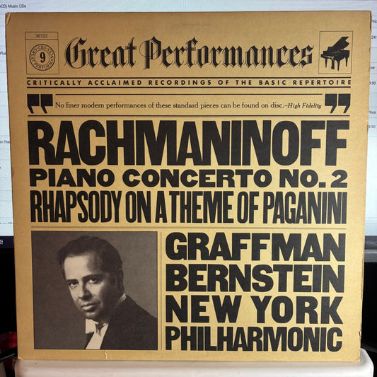 Sergei Rachmaninoff - Piano Concerto No. 2 / Rhapsody On A Theme Of Paganini (VINYL) |