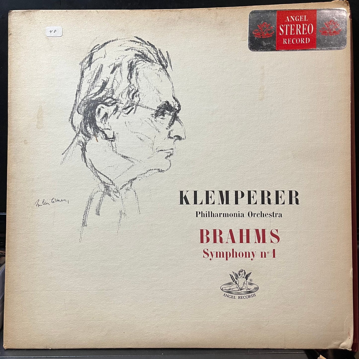 Symphony No. 1 in C Minor, Op. 68 (VINYL - 1ST PRESS) | Excellent+ (EX+) Very Good Plus Plus (VG++)