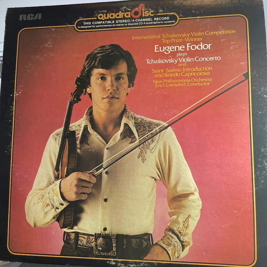 Pyotr Ilyich Tchaikovsky - Violin Concerto / Introduction And Rondo Capriccioso (VINYL) | Excellent+ (EX+) Excellent (EX)