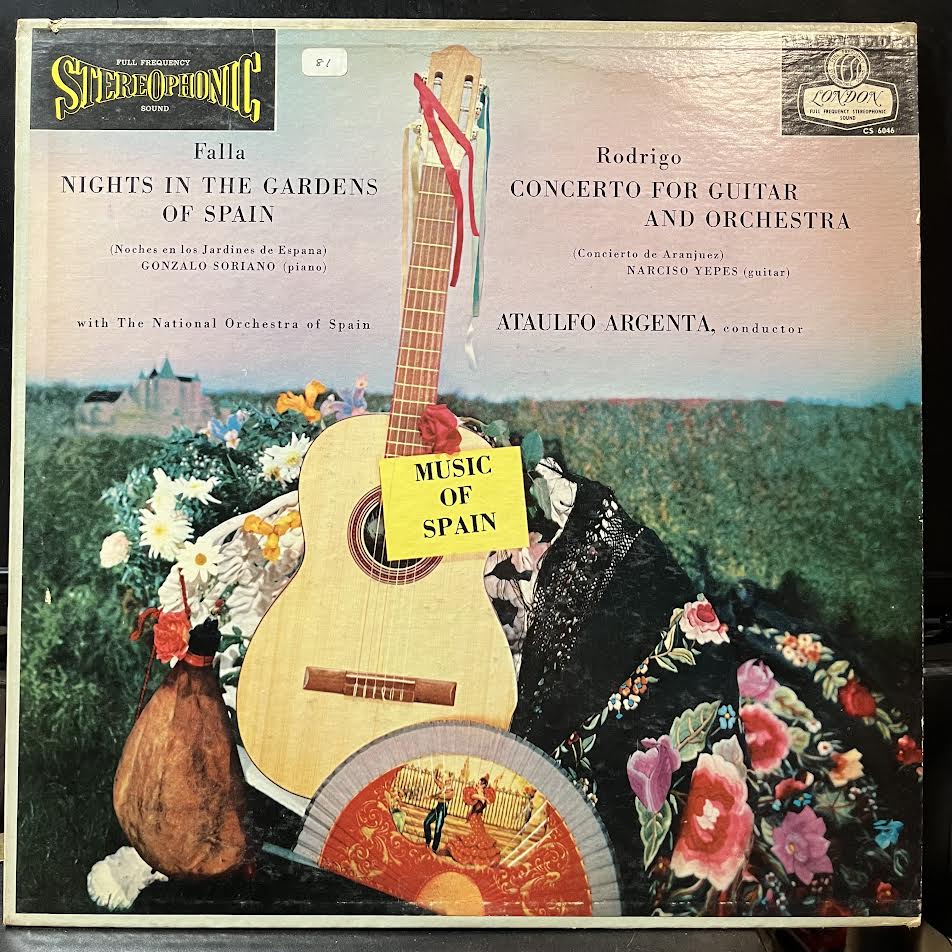 Manuel de Falla - Nights In The Gardens Of Spain / Concerto For Guitar And Orchestra (VINYL) | Excellent+ (EX+) Excellent (EX)