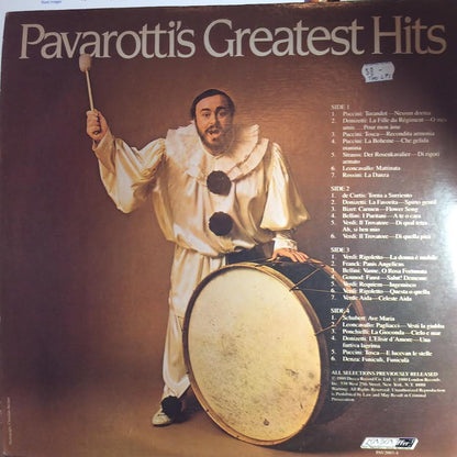 Luciano Pavarotti - Pavarotti's Greatest Hits (2xVINYL) | Excellent+ (EX+) Very Good Plus (VG+)