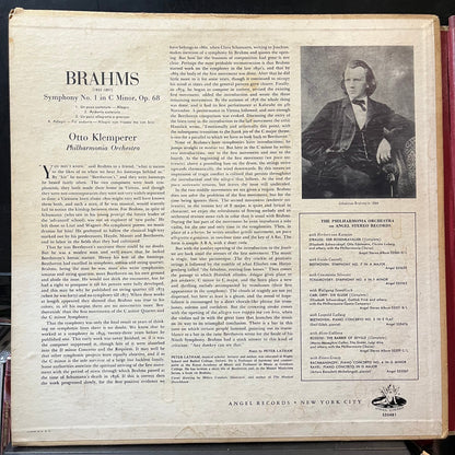 Symphony No. 1 in C Minor, Op. 68 (VINYL - 1ST PRESS) | Excellent+ (EX+) Very Good Plus Plus (VG++)