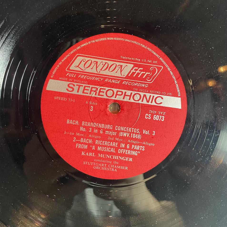 Johann Sebastian Bach - Brandenburg Concertos (Complete) (3xVINYL BOX) | Excellent (EX) Near Mint (NM)