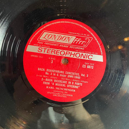 Johann Sebastian Bach - Brandenburg Concertos (Complete) (3xVINYL BOX) | Excellent (EX) Near Mint (NM)