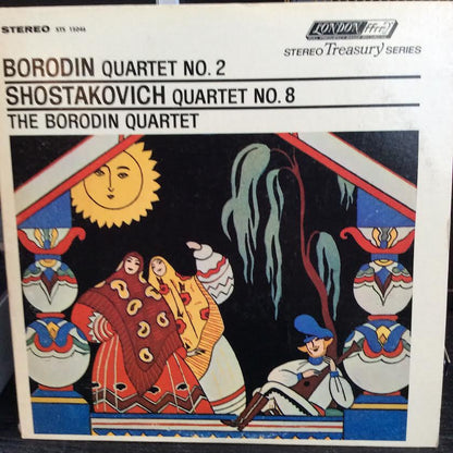 Alexander Borodin / Dmitri Shostakovich - Borodin - Borodin Quartet No. 2 / Shostakovich Quartet No. 8 (VINYL) | Excellent (EX)
