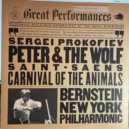 Sergei Prokofiev - Peter & The Wolf / Carnival Of The Animals (VINYL) | Excellent (EX) Very Good Plus (VG+)
