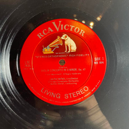 Jascha Heifetz - Violin Concerto (VINYL) | Excellent (EX) Excellent (EX)