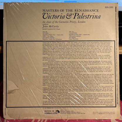 Tomás Luis De Victoria - Masters Of The Renaissance *SHRINK* | Excellent (EX) Excellent (EX)