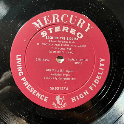 Robert Elmore - Bach On The Biggest (VINYL) | Excellent (EX) Excellent+ (EX+)