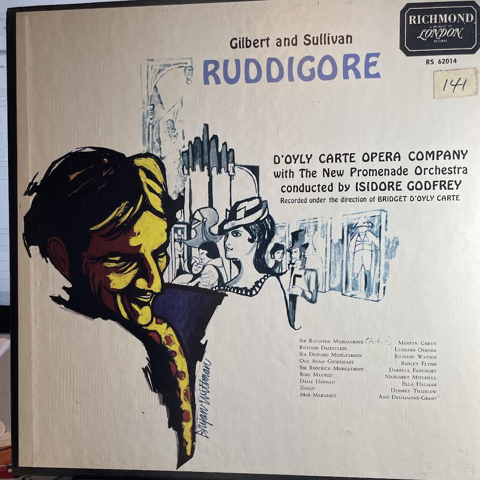 Gilbert & Sullivan - Ruddigore (The Witch's Curse) (2xVINYL BOX) | Excellent (EX) Excellent+ (EX+)