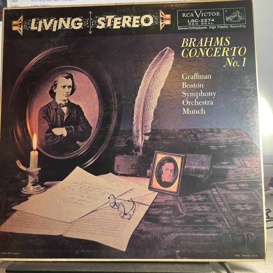 Johannes Brahms - Concerto No. 1 (VINYL) | Excellent (EX) Excellent (EX)
