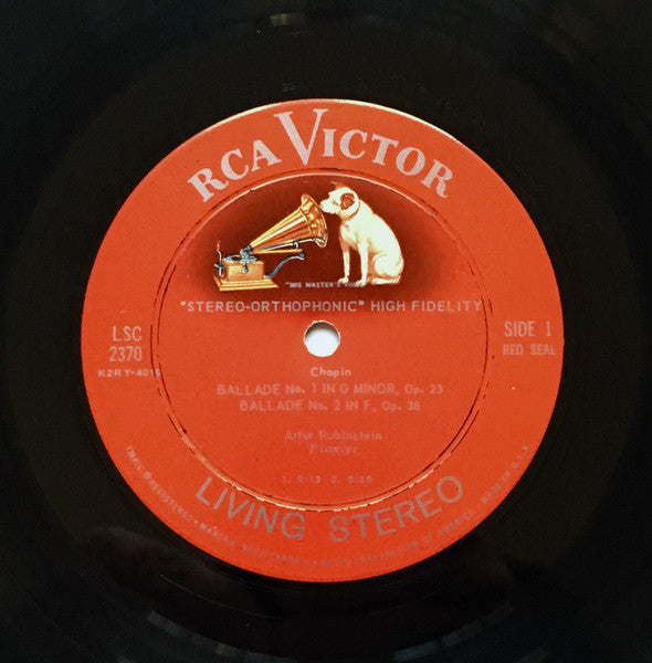 Frédéric Chopin - The Chopin Ballades (VINYL) | Excellent (EX) Excellent+ (EX+)