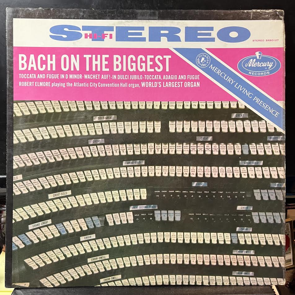 Robert Elmore - Bach On The Biggest (VINYL) | Excellent (EX) Excellent+ (EX+)