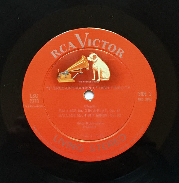 Frédéric Chopin - The Chopin Ballades (VINYL) | Excellent (EX) Excellent+ (EX+)
