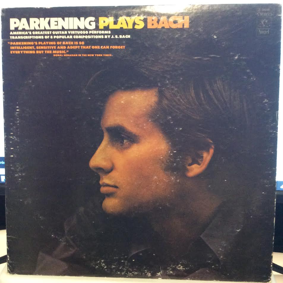 Christopher Parkening - Parkening Plays Bach (VINYL) | Near Mint- (NM-) Very Good Plus (VG+)