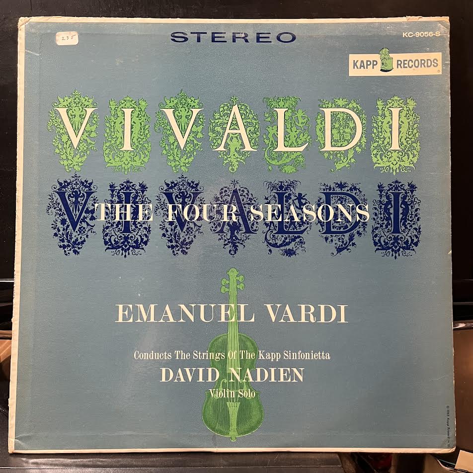 Antonio Vivaldi - The Four Seasons (VINYL) | Near Mint- (NM-) Excellent (EX)