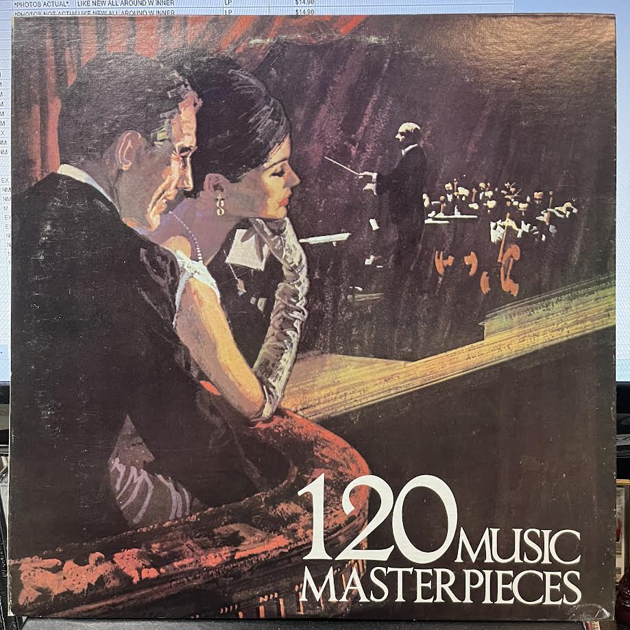 120 Music Masterpieces (2xVINYL) | Near Mint- (NM-) Near Mint- (NM-)
