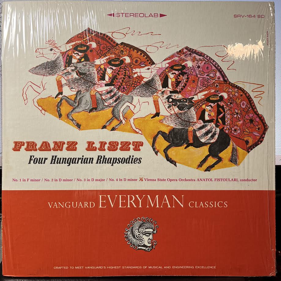 Franz Liszt - Four Hungarian Rhapsodies (VINYL) | Near Mint- (NM-) Near Mint (NM)