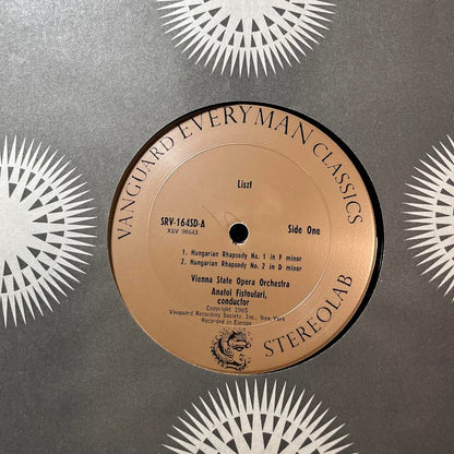 Franz Liszt - Four Hungarian Rhapsodies (VINYL) | Near Mint- (NM-) Near Mint (NM)