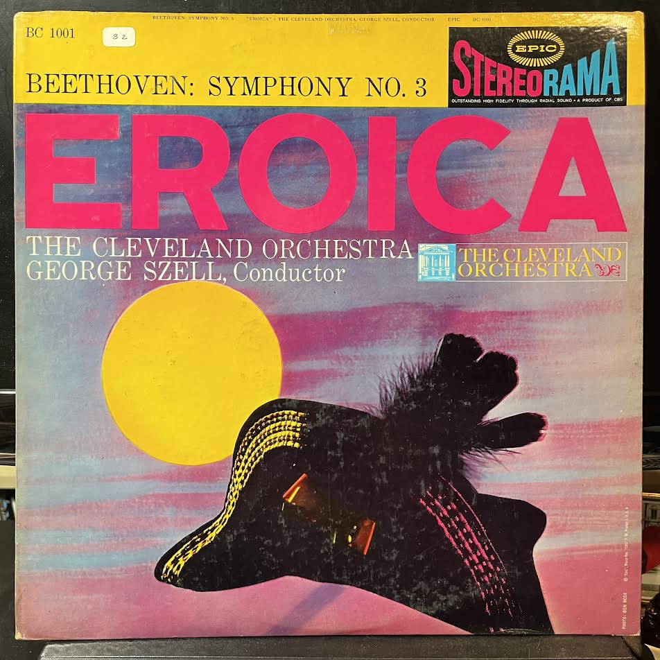 Ludwig van Beethoven - Symphony No. 3 In E-Flat Major, Op. 55 ("Eroica") (VINYL) | Near Mint- (NM-) Excellent+ (EX+)