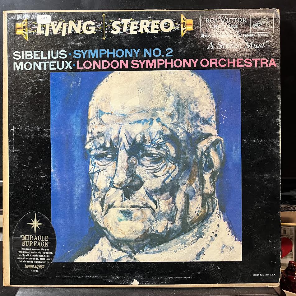 Jean Sibelius - Symphony No. 2 (VINYL) | Near Mint- (NM-) Very Good (VG)