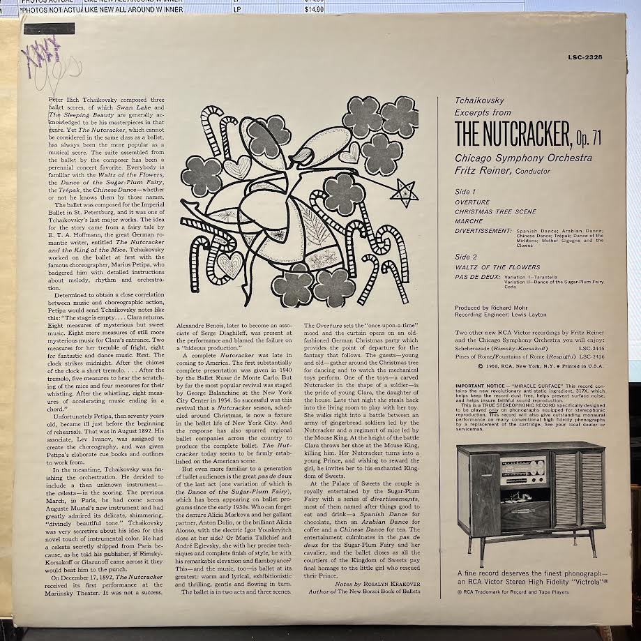 The Nutcracker (VINYL) | Near Mint- (NM-) Near Mint- (NM-)
